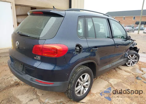 2016 Volkswagen Tiguan S z USA, uszkodzony, nr VIN WVGBV7AX9GW521025